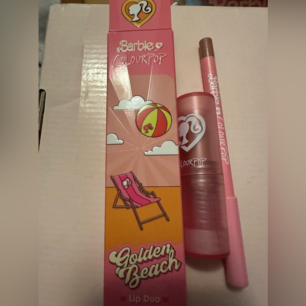 Colourpop limited edition Barbie dream house lip duo